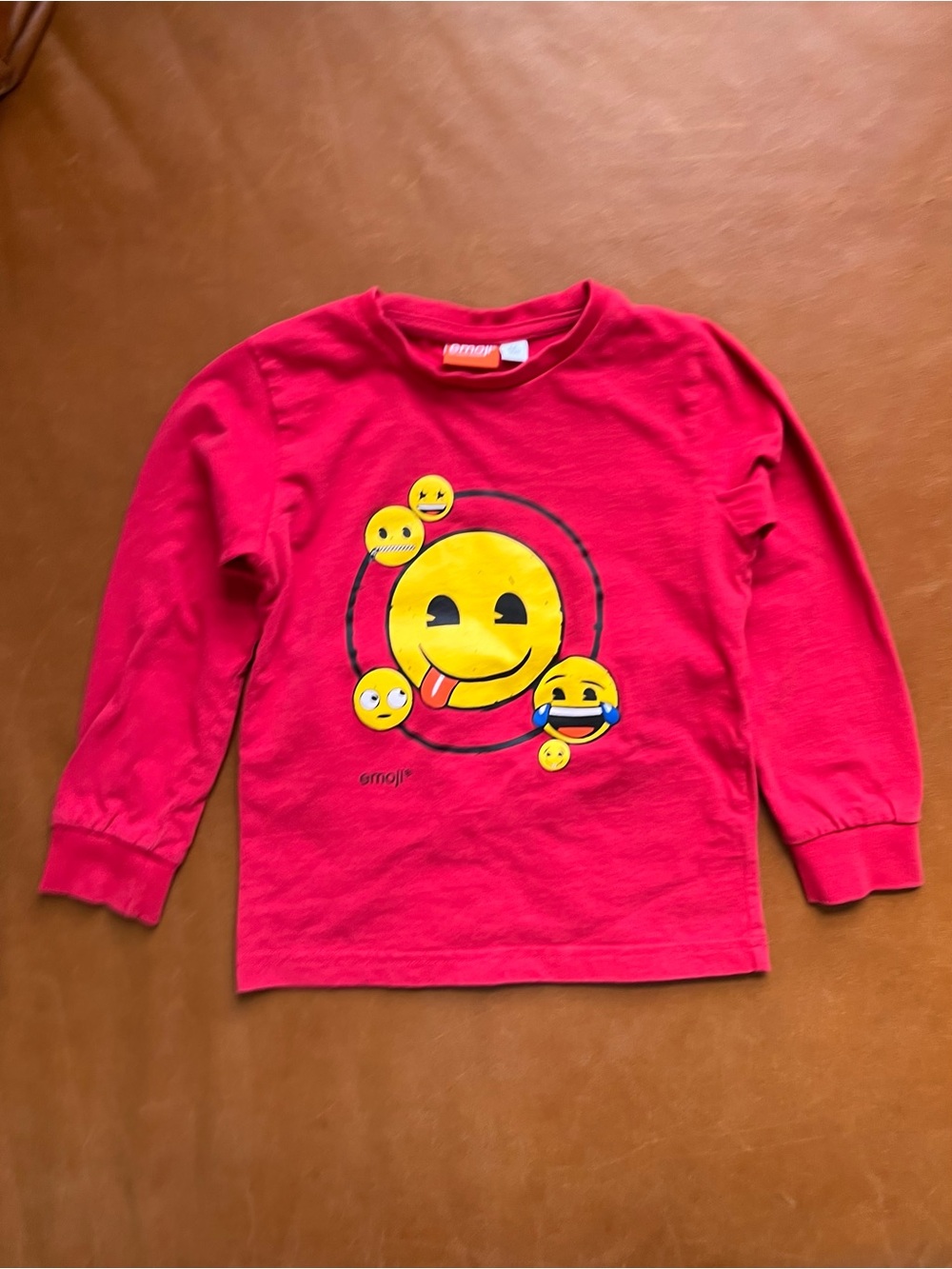 EMOJI The Iconic Brand Smiley Face Tee, 4 years